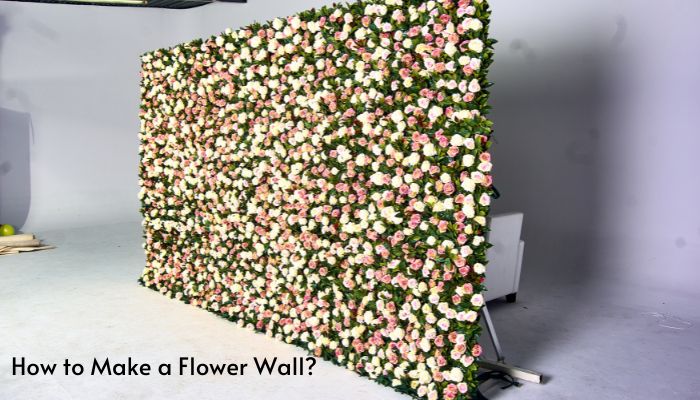 How to make a flower Wall